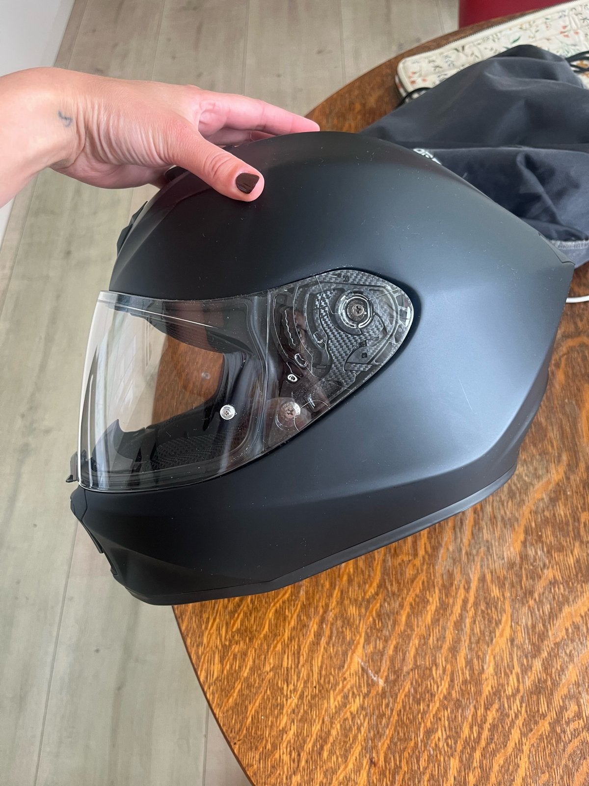 Scorpion EXO helm maat S - Zo goed als nieuw, Overige merken, Ophalen of Verzenden, Integraalhelm, S