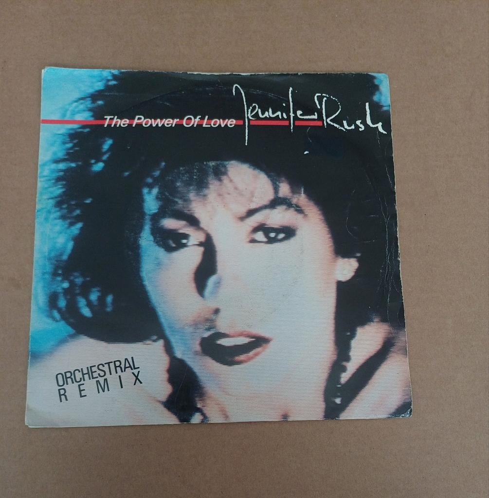 Jennifer Rush  - The Power Of Love, Cd's en Dvd's, Vinyl Singles, Beschermende buitenhoes, Ophalen of Verzenden, Gebruikt, Pop