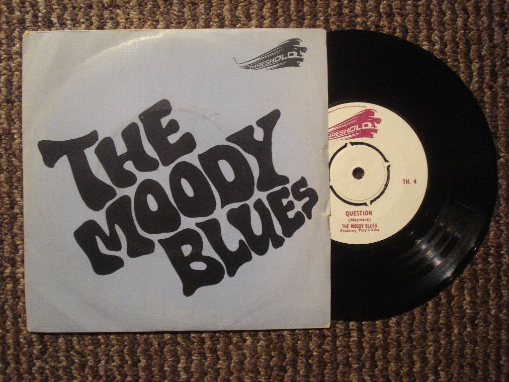 The Moody Blues 7" Vinyl Single: ‘Question’ (India), Gebruikt, 7 inch, Ophalen of Verzenden, Import