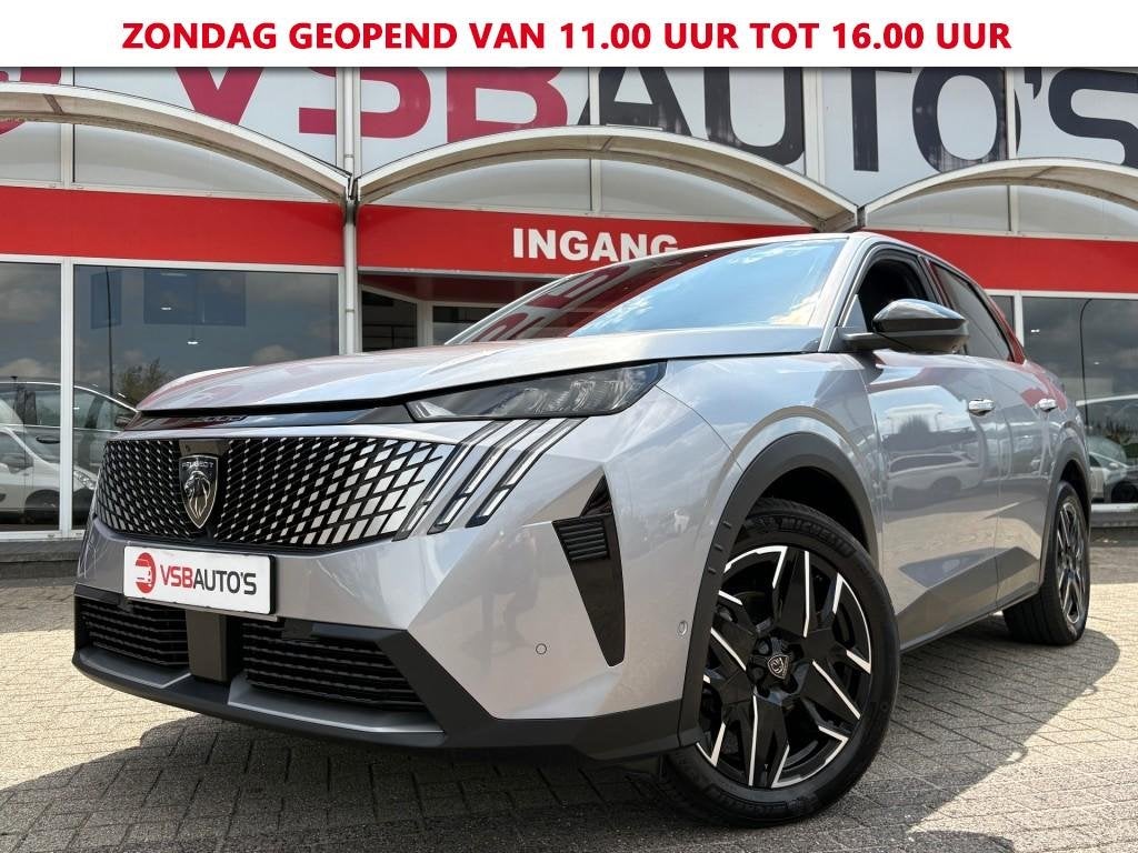 Peugeot 3008 1.2 HYBRID 145PK ALLURE  AUT. LED NAVI CAMERA C, Auto's, Automaat, Gebruikt, Huisgarantie, Met garantie (alle)
