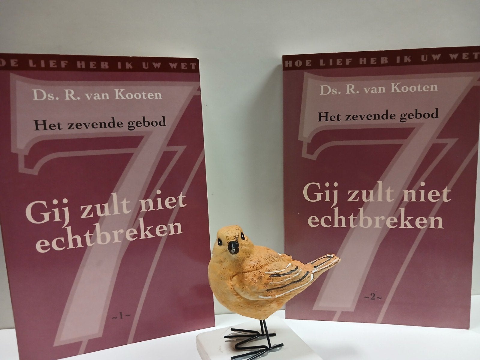 Kooten, Ds. R. van; Hoe lief heb ik uw wet:7e gebod dl.1 en2, Ophalen of Verzenden, Gelezen, Christendom | Protestants