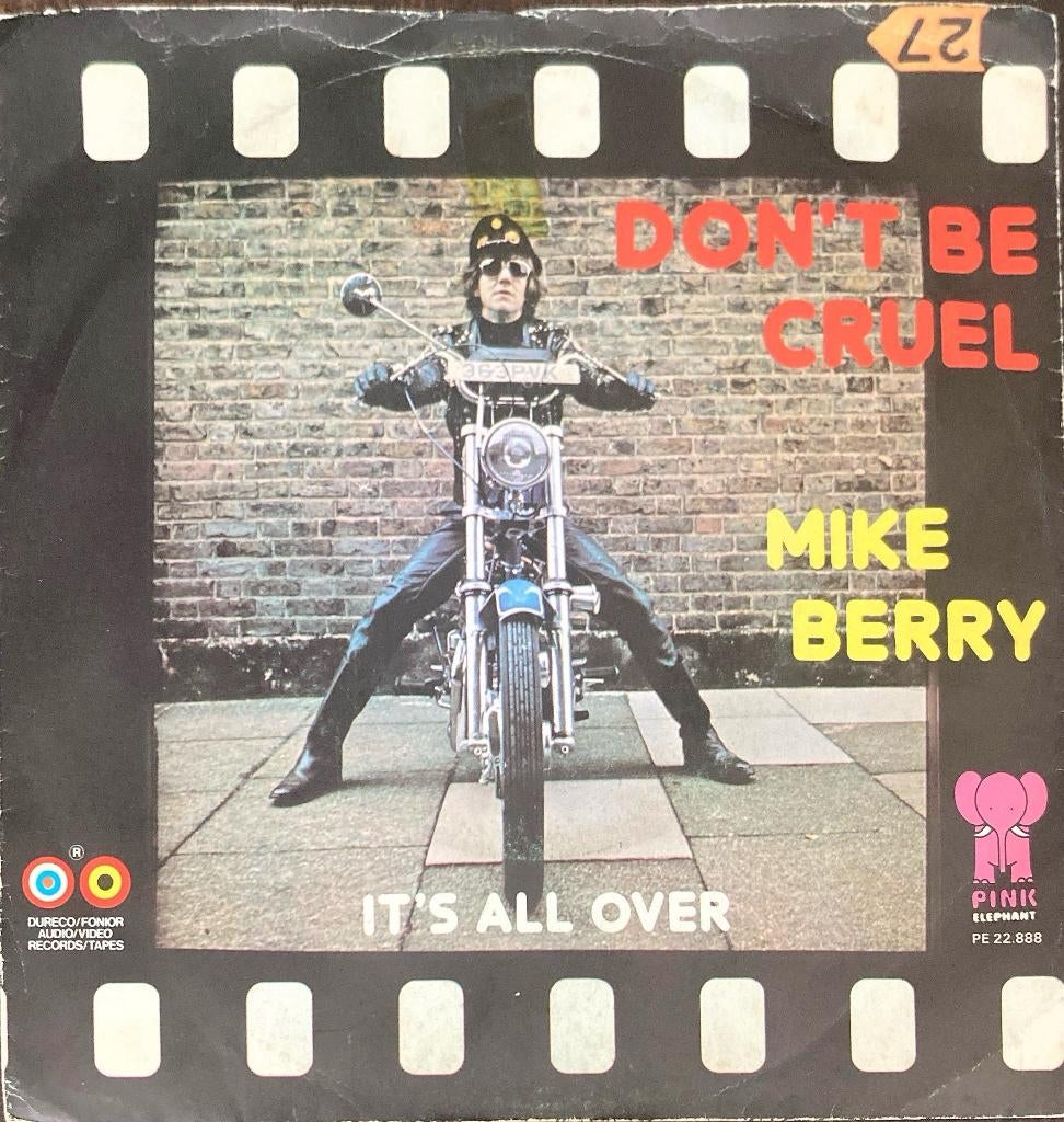 Mike Berry, Don't be Cruel, Gebruikt, 7 inch, Single, Ophalen of Verzenden