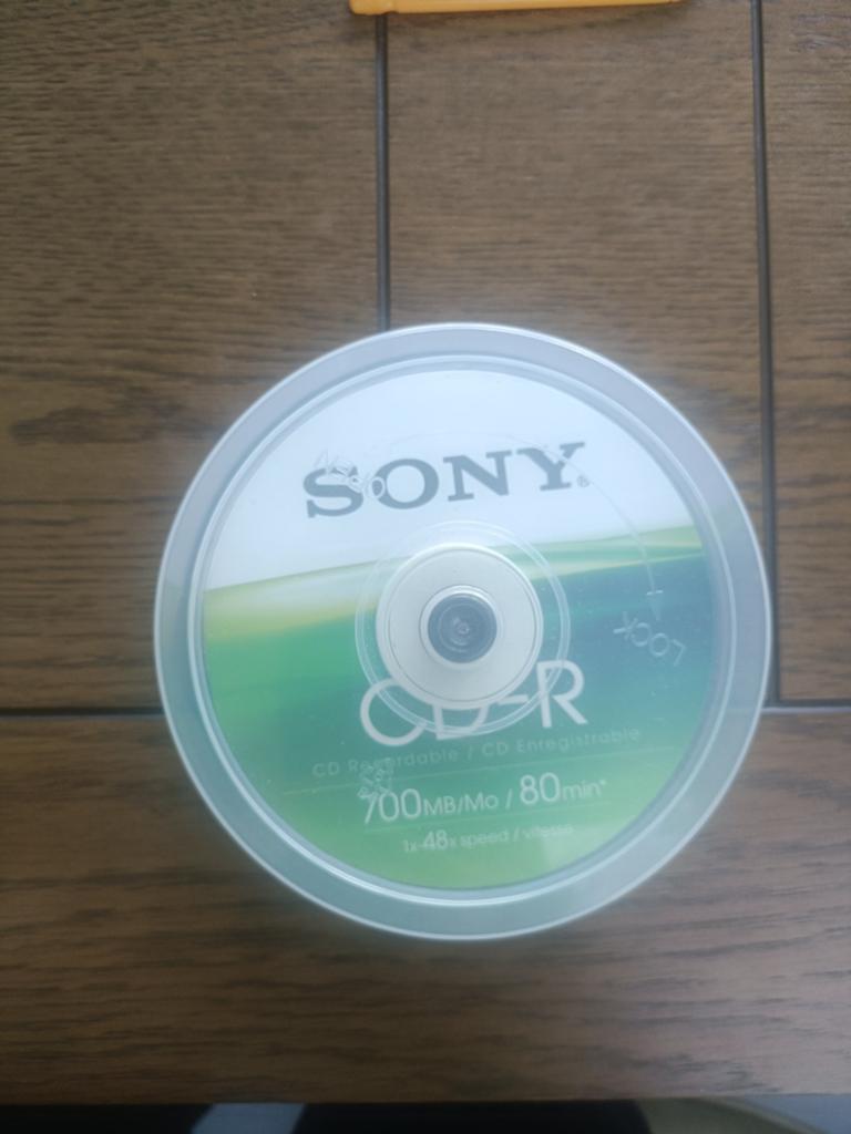 Sony CD-R 700MB/80min 1-48x speed, Ophalen of Verzenden, Nieuw, Cd, Sony