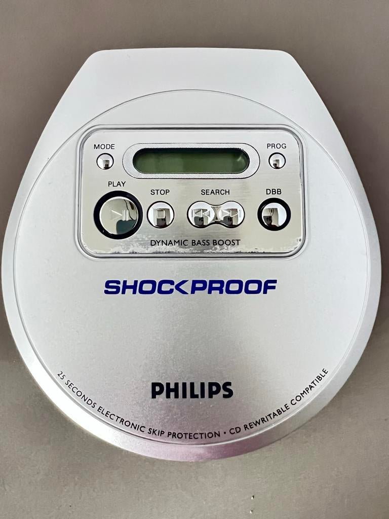 Philips Discman met Shockproof en Dynamic Bass Boost, Ophalen of Verzenden, Discman