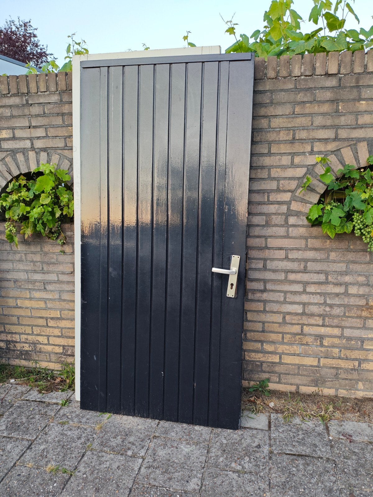Gratis houten deuren, Ophalen, Gebruikt, 80 tot 100 cm, Buitendeur