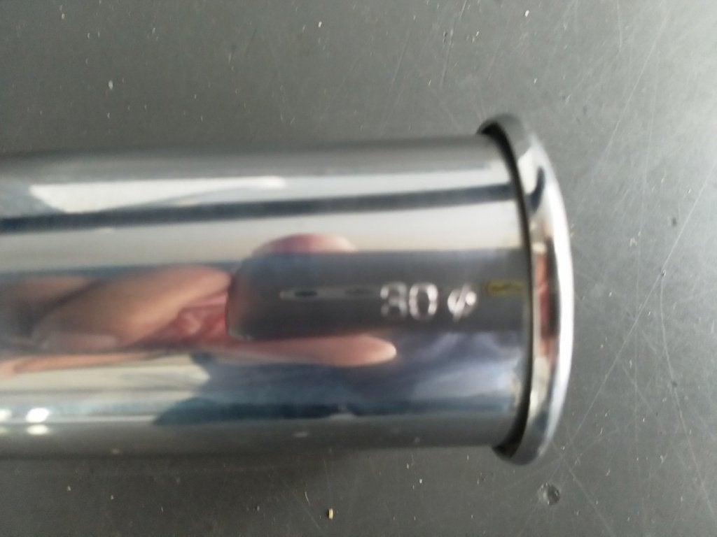 Uitlaatsierstuk 30mm, Ophalen of Verzenden