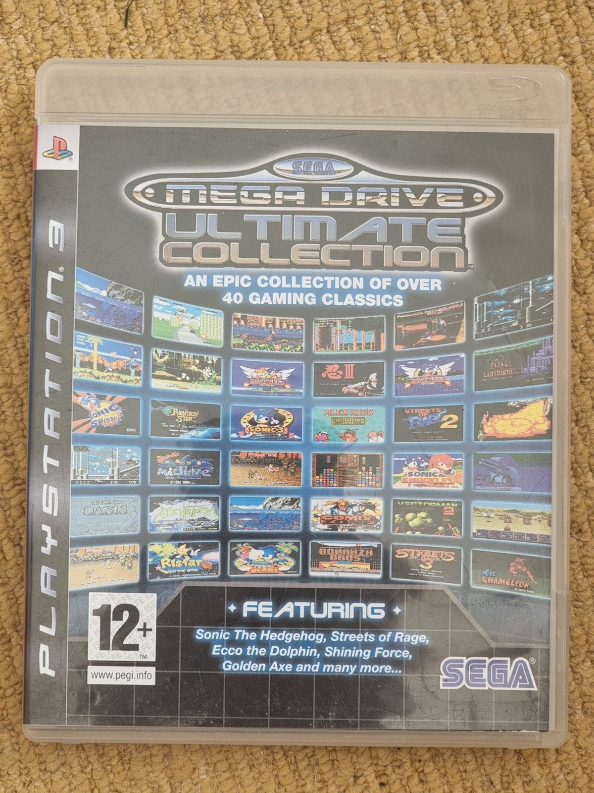 Sega Mega Drive Ultimate Collection CIB PS3, 2 spelers, Ophalen, Zo goed als nieuw, Vanaf 12 jaar