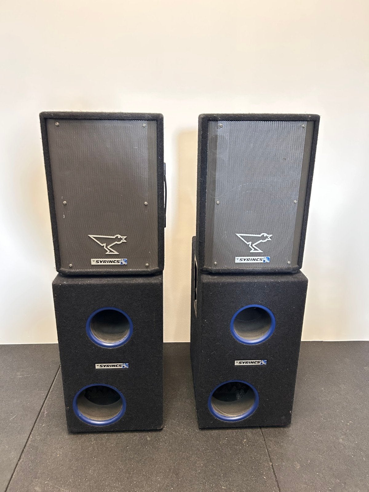 Syrincs geluidsinstallatie pa systeem MM 12, MM 15, Ophalen, 120 watt of meer, Overige merken