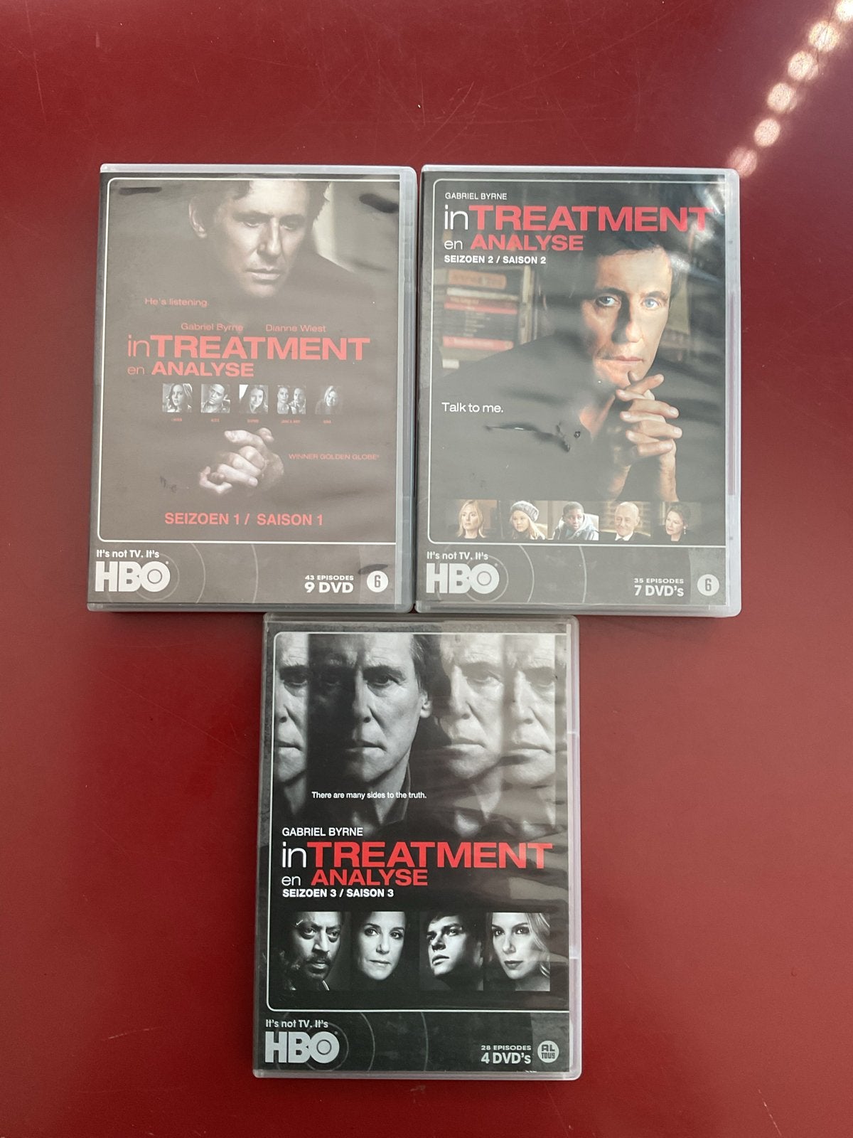 Diverse DVD Boxsets: In Treatment, Flikken, Law & Order, etc, Engels, Speciale editie, Nederlands, Nieuw in verpakking