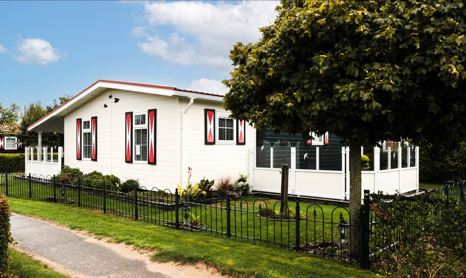 Luxe 6-persoons chalet op Camping Scheldeoord Zeeland, Tot en met 6