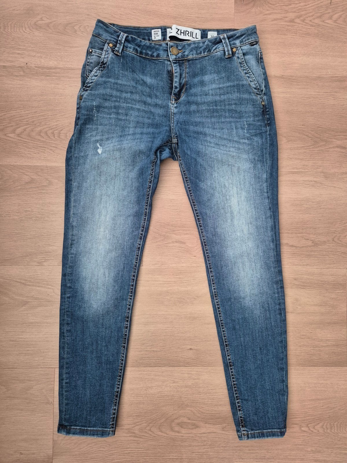 Zhrill Donkerblauwe Spijkerbroek Maat 40, Blauw, Ophalen of Verzenden, Zo goed als nieuw, Zhrill