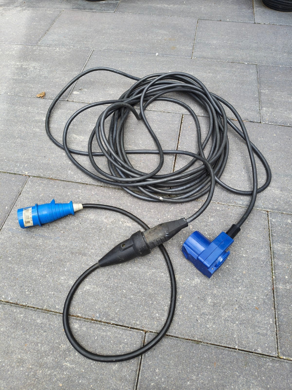Camping stekker verloopkabel, Caravans en Kamperen, Caravan accessoires, Ophalen of Verzenden, Gebruikt