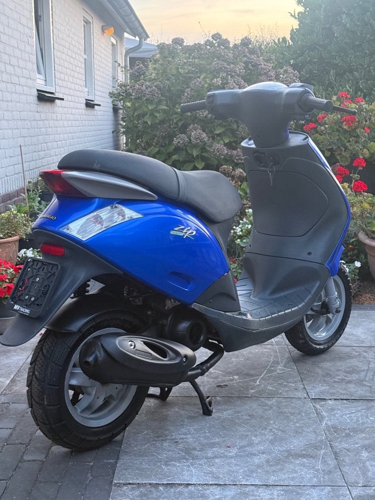 ⭐️Piaggio zip 2 takt 50cc brom Blauw 8191 Km⭐️, Fietsen en Brommers, Scooters | Piaggio, Niet ingevuld, Niet ingevuld, Niet ingevuld