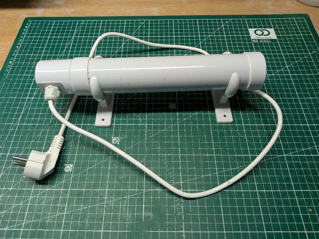 Verwarmingsbuis voor klimaatkast 45 watt, Hobby en Vrije tijd, Ophalen of Verzenden, Gebruikt