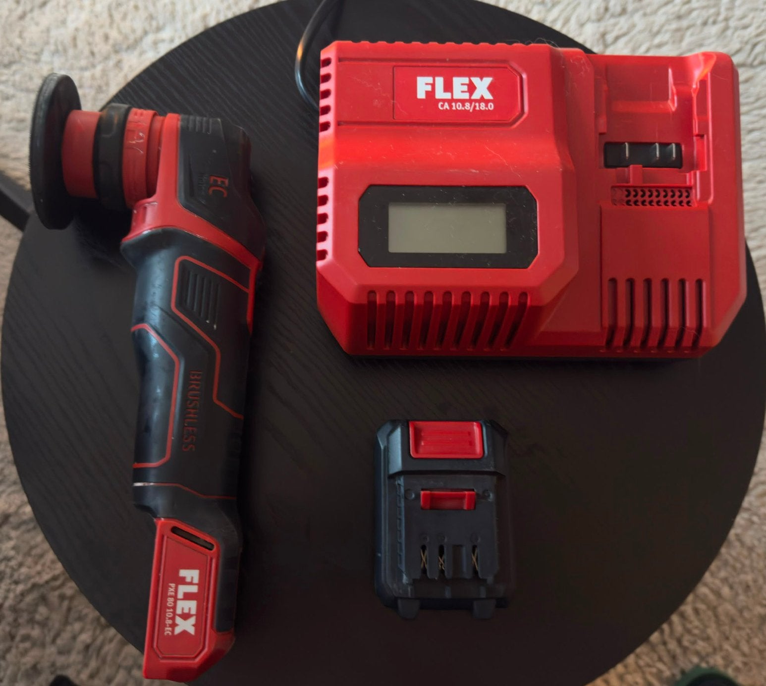 Flex polijstmachine mini, Ophalen, Zo goed als nieuw