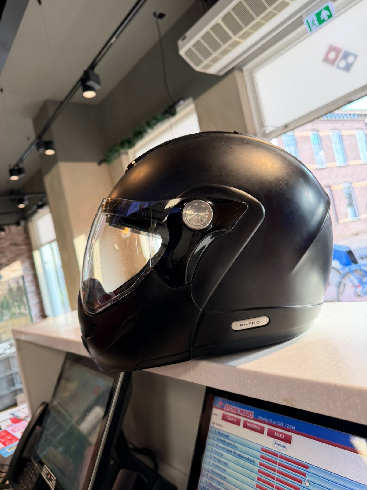 Motorhelm/ scooterhelm, Ophalen of Verzenden, Integraalhelm, S, Caberg