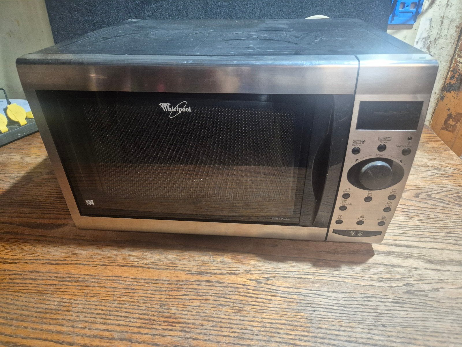 Whilpool combi magnetron, Ophalen, Combimagnetron, Gebruikt, Draaiplateau