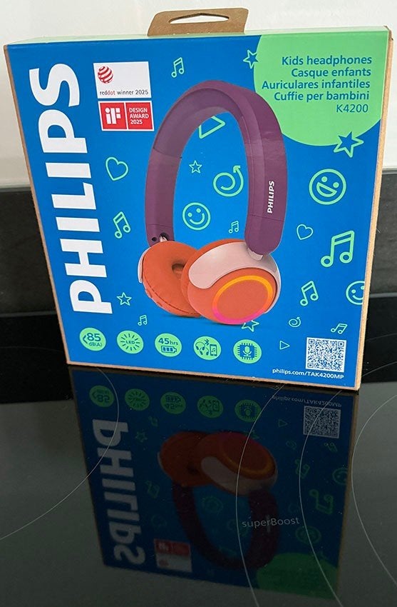 PHILIPS TAK4200MP Koptelefoon kinderen, Audio, Tv en Foto, Koptelefoons, Ophalen, Nieuw, Draadloos, Over-ear