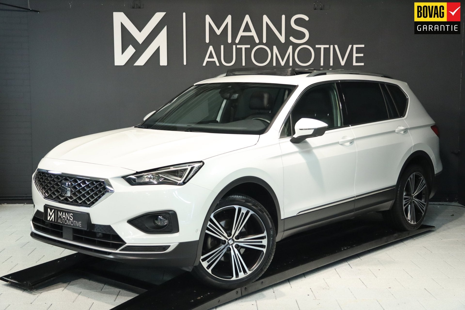 SEAT Tarraco 1.5 TSI ACT Xcellence / PANO / VIRTUAL / MEMORY, Auto's, Dealer onderhouden, 4 cilinders, 150 pk, Wit