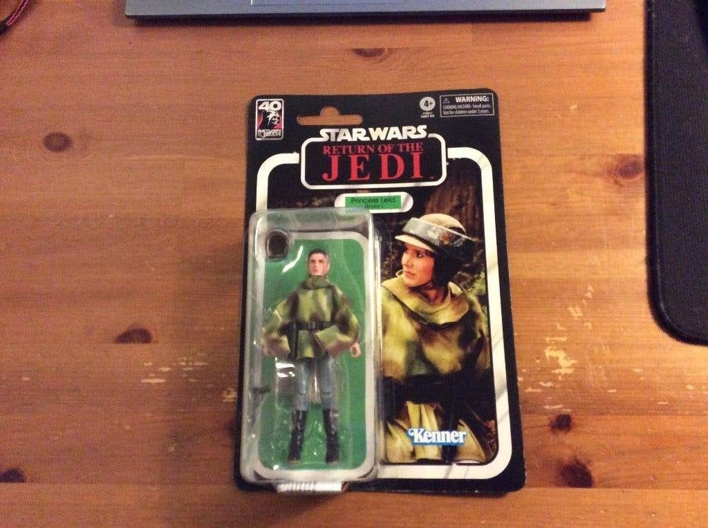 Star Wars Return of the Jedi 40th Anniversary Princess Leia, Verzamelen, Ophalen of Verzenden, Nieuw, Actiefiguurtje