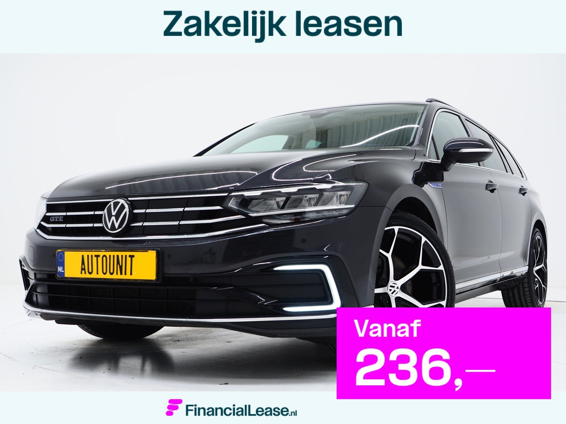 Volkswagen Passat Variant 1.4 TSI PHEV GTE | Massage | Adapt, Stof, Gebruikt, Zwart, 4 cilinders