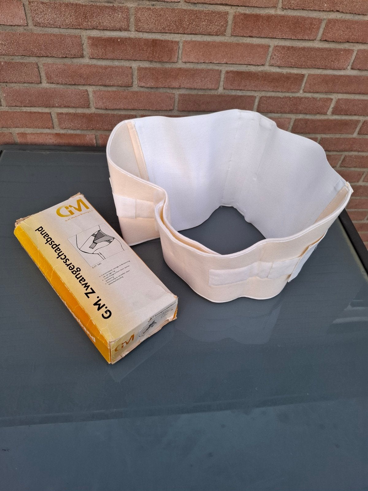 Zwangerschapsband maat L - nieuw, Overige typen, Beige, G.M, Maat 42/44 (L)