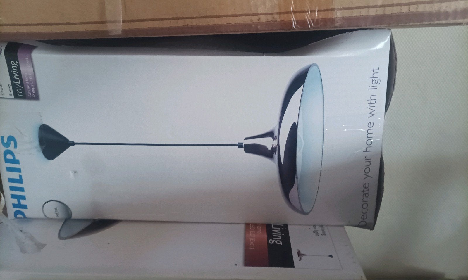 Philips MyLiving Hanglamp - Nieuw in doos, Huis en Inrichting, Ophalen of Verzenden, Nieuw, Metaal, Modern