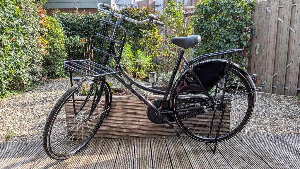 Foto 3 van Omafiets 56cm - uitstekende staat!