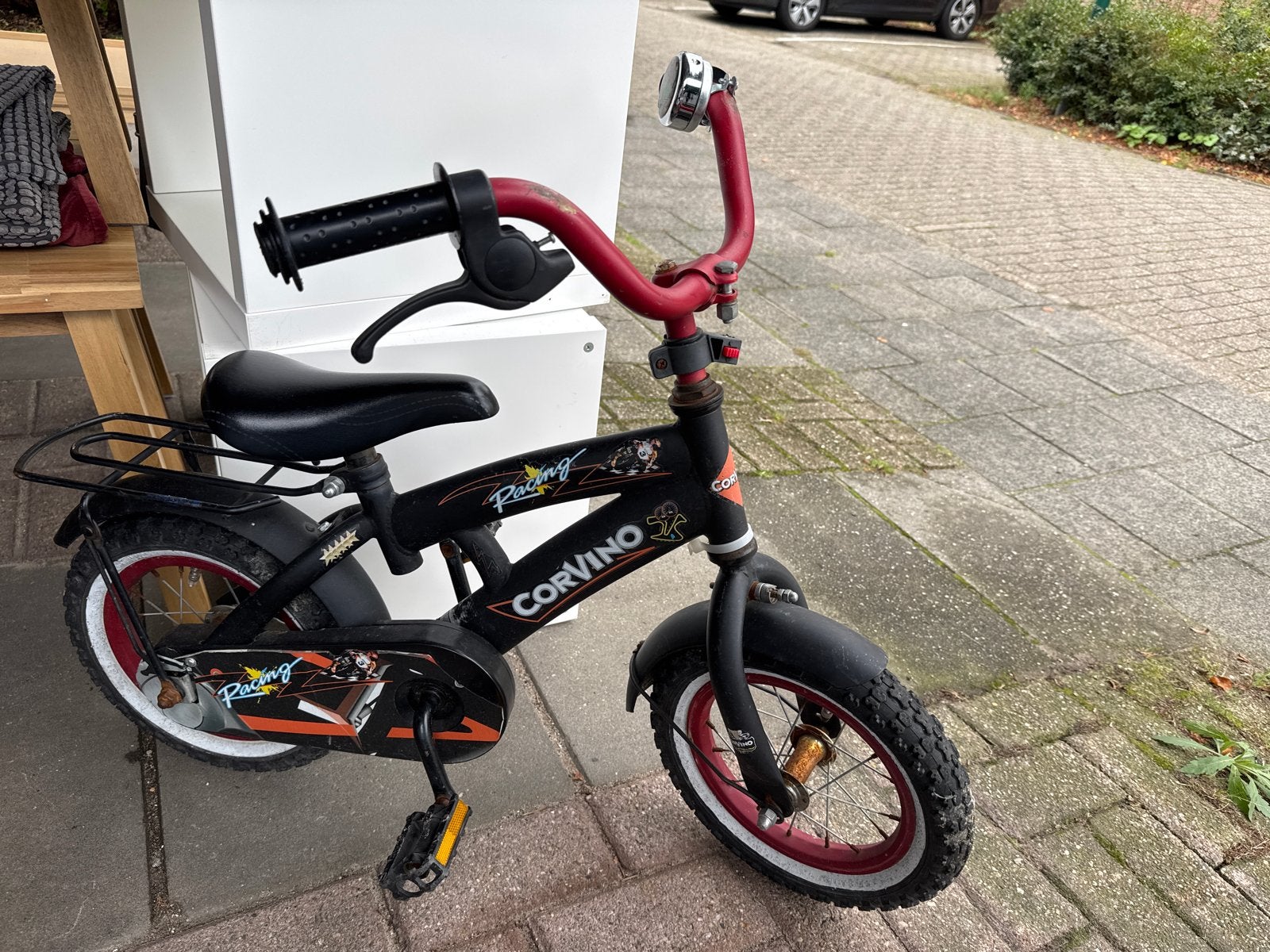 12 inch kinderfiets - Goed gebruikt,, Ophalen, Gebruikt, Minder dan 16 inch