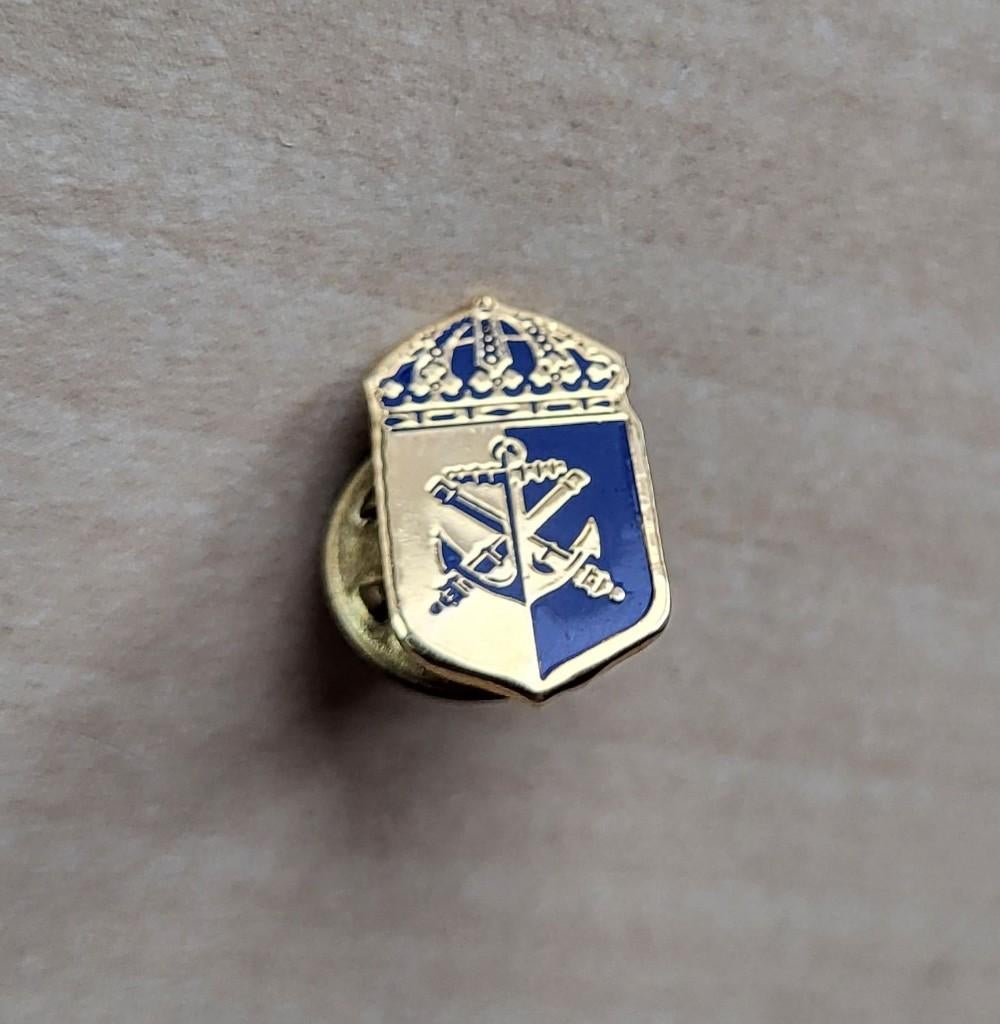 Zweden Marine embleem logo pin, Niet vindbaar, Niet vindbaar, Marine, Nederland