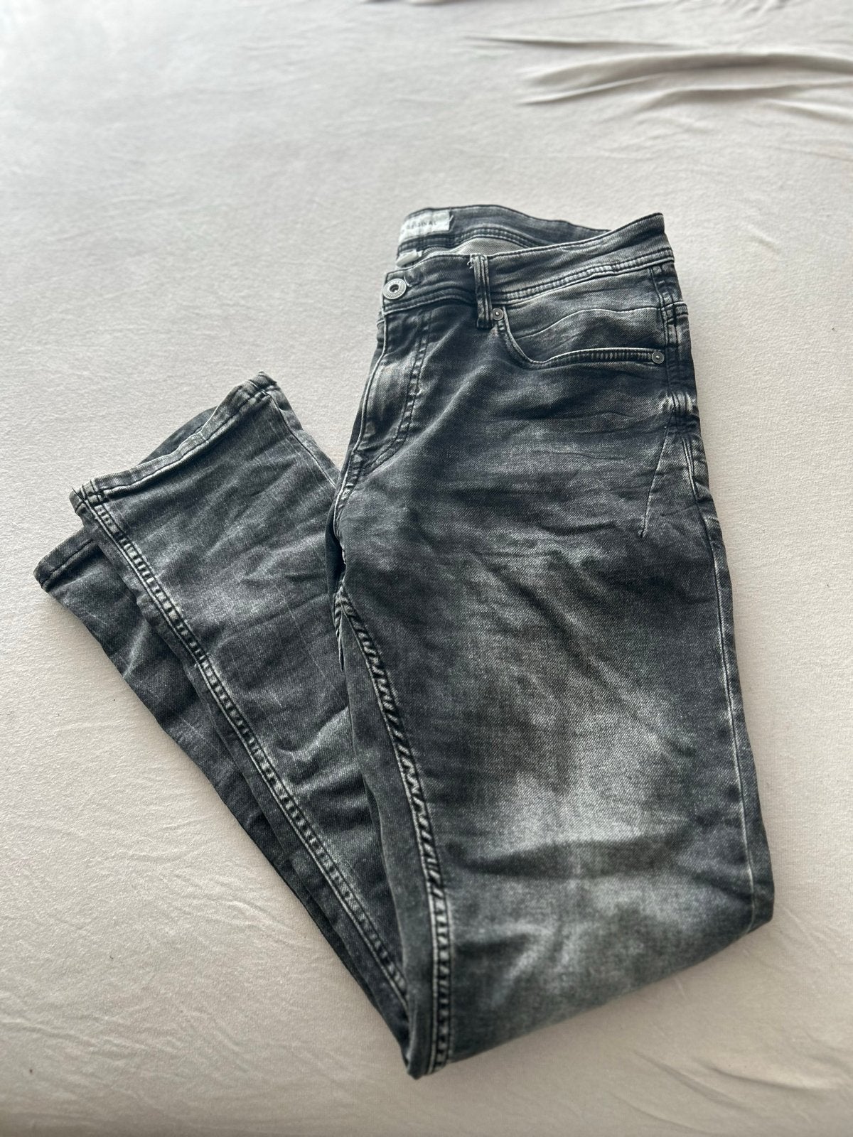 Heren spijkerbroeken in diverse kleuren en maten, Ophalen of Verzenden, Gedragen, Overige kleuren, Overige jeansmaten