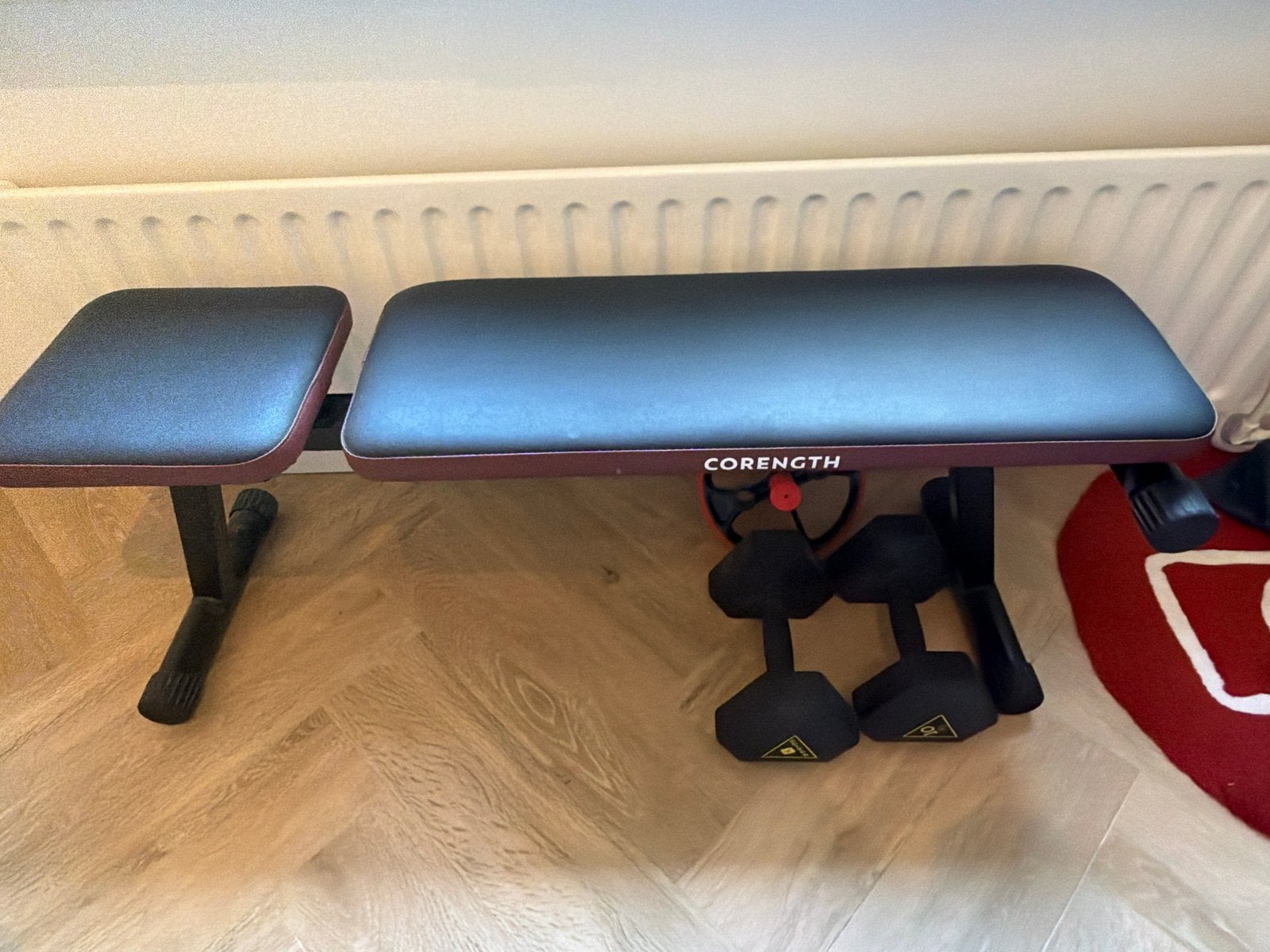 Corength Gym Bankje - Ideaal voor Krachttraining, Ophalen, Zo goed als nieuw, Armen, Fitnessbank