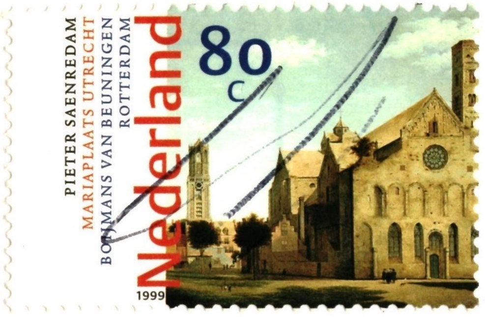 42386 De Wijk 80+ Drenthe _Gelopen met mooie zegel Ned Kunst, Ophalen of Verzenden, 1980 tot heden, Gelopen, Drenthe