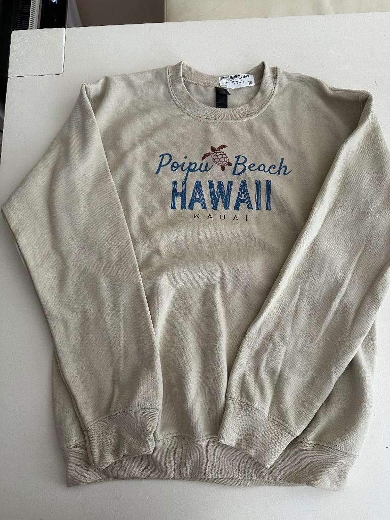 Sweater Hawaii/Unisex/Nieuw, Ophalen of Verzenden, Nieuw, Maat 38/40 (M), Beige
