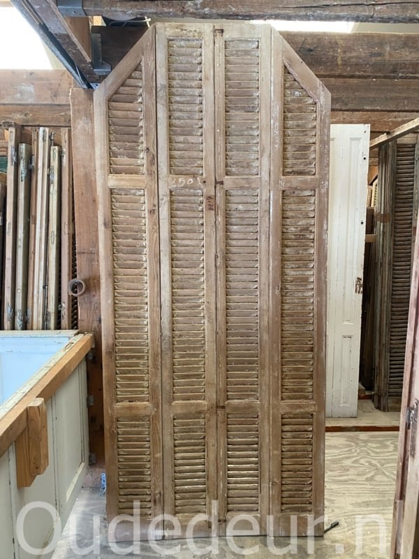 nr. L966 set kale louvre schuin, Niet ingevuld, Niet ingevuld, Niet ingevuld