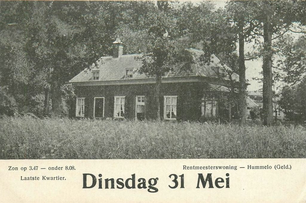 701-157-007 Hummelo Rentmeesterswoning, Verzenden, Voor 1920, Gelderland