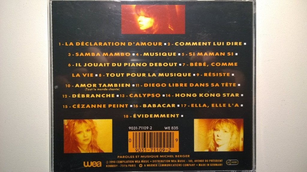 France Gall - Les Années Musique, Cd's en Dvd's, Ophalen of Verzenden, Zo goed als nieuw, Album