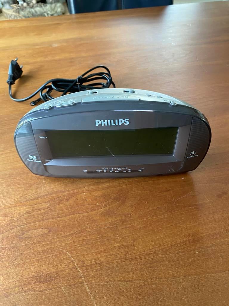 Klokradio Philips, Ophalen of Verzenden, Gebruikt, Overige typen