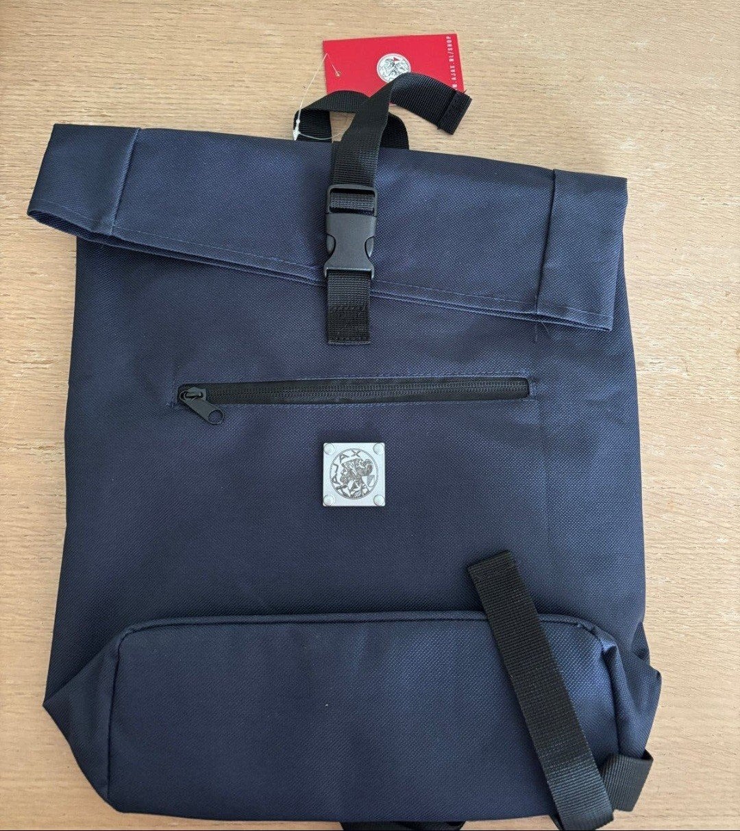 Nieuwe Ajax rugzak - Donkerblauw, 25 tot 40 cm, Nieuw, Ophalen of Verzenden, Overige merken