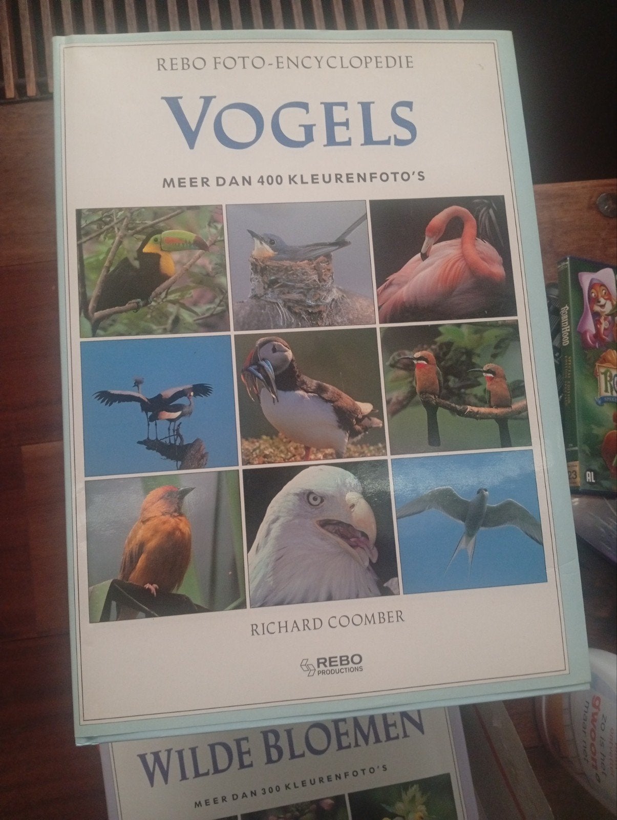 REBO Foto-encyclopedie: Wilde Bloemen & Vogels, Ophalen of Verzenden, Zo goed als nieuw, Bloemen, Planten en Bomen, Teresa Farino, Richard Coomber
