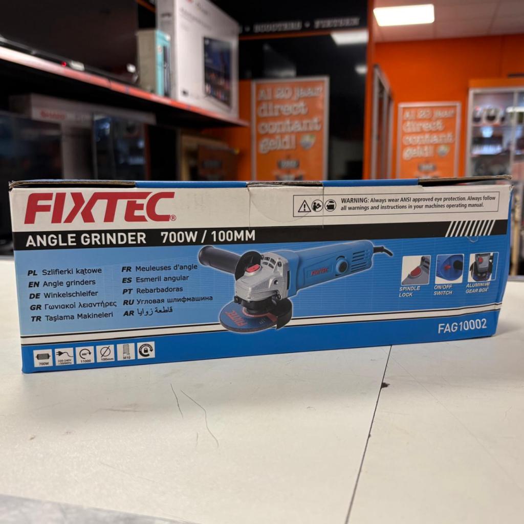 FIXTEC Angle Grinder FAG10002 | Nieuw, Fixtec, Zo goed als nieuw, Support@fixtec.com, No. 33, Chienkuo St., 
Taipei 10456
Taiwan