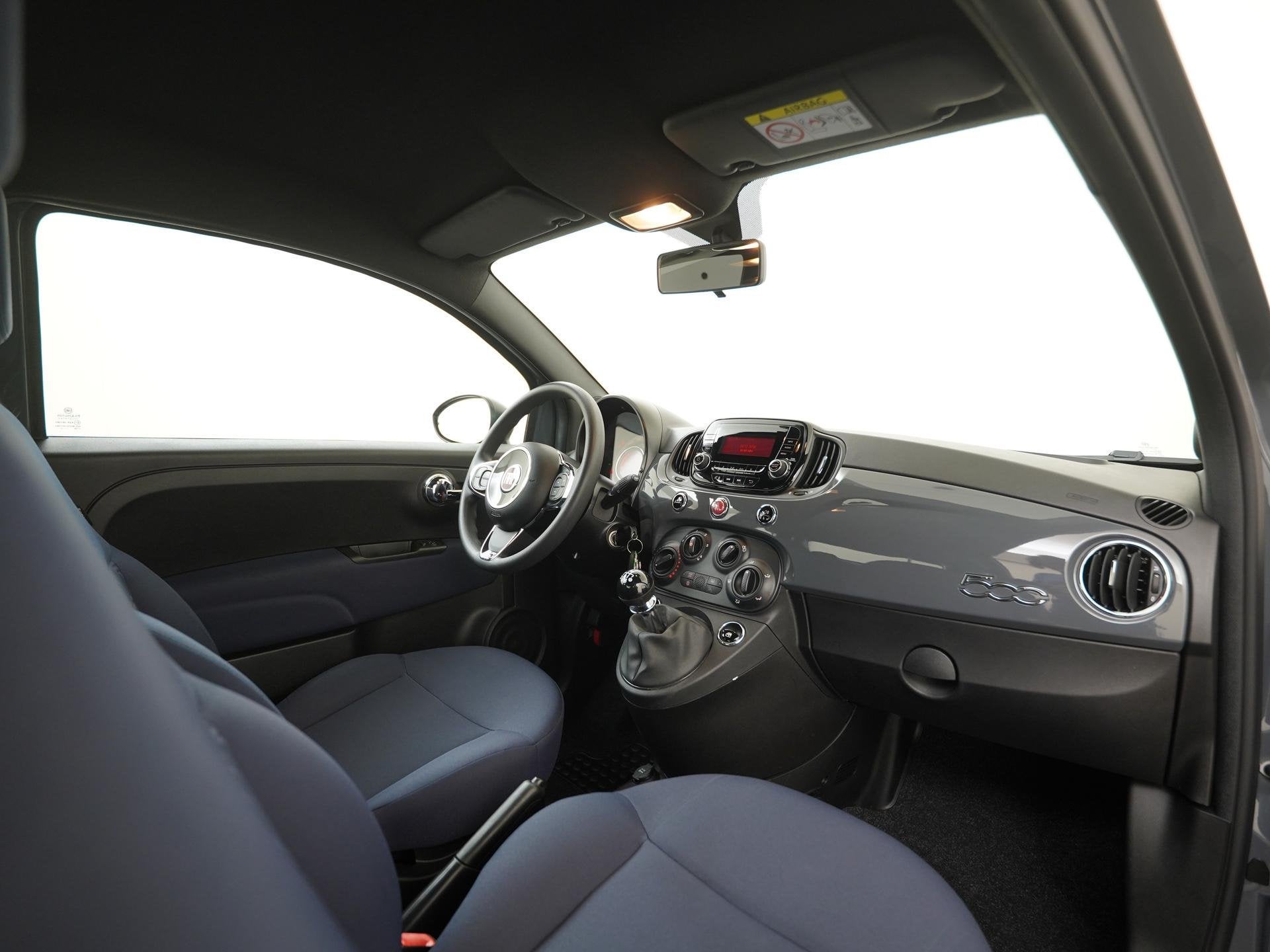 Fiat 500 1.0 Hybrid Cult | Airco | Bluetooth | Zondag Open!, Auto's, Fiat, Voorwielaandrijving, 12 maanden, Stof, Euro 6