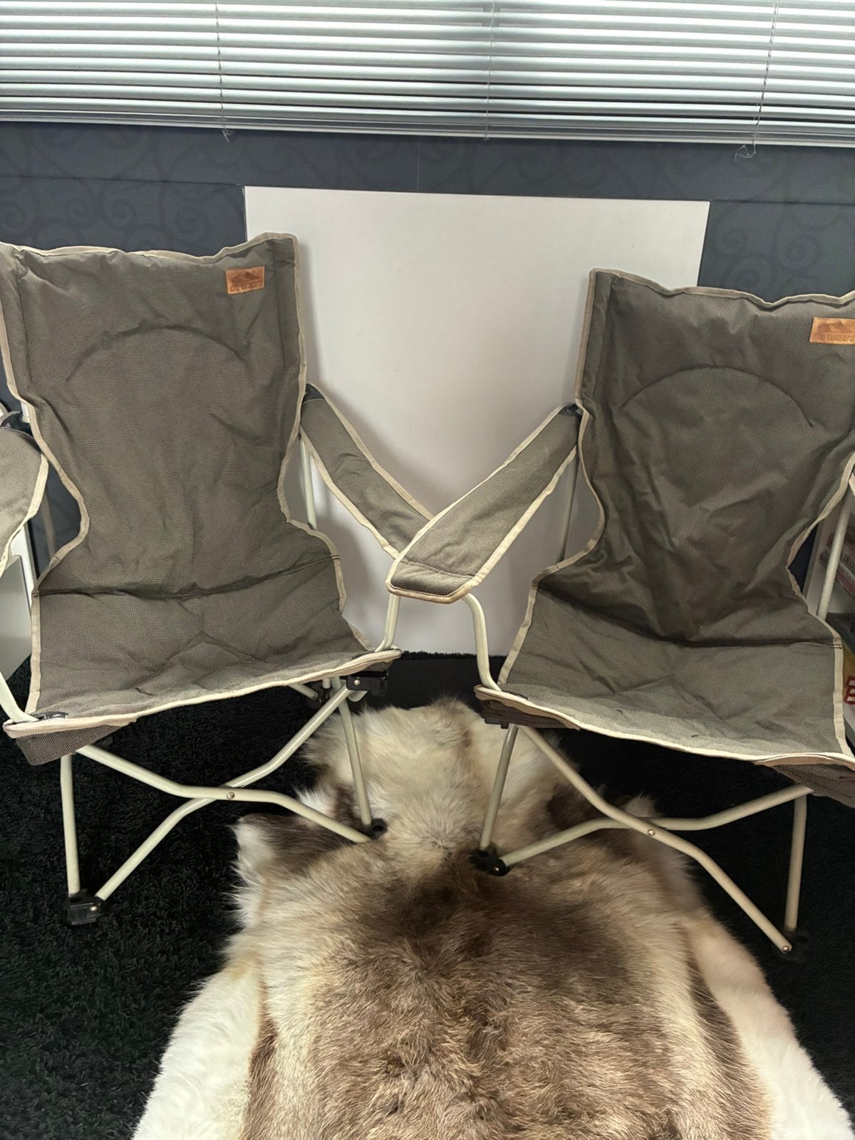 De Waard camping stoeltjes, Ophalen, Gebruikt, Campingstoel