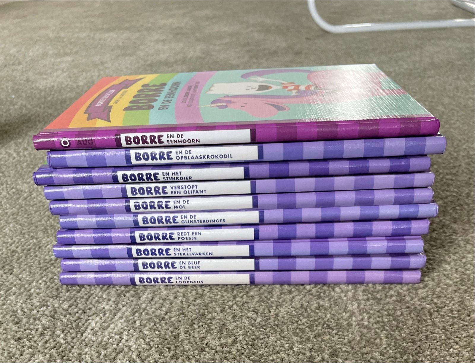 Borre boeken set - 10 stuks, Ophalen, Zo goed als nieuw, Fictie algemeen