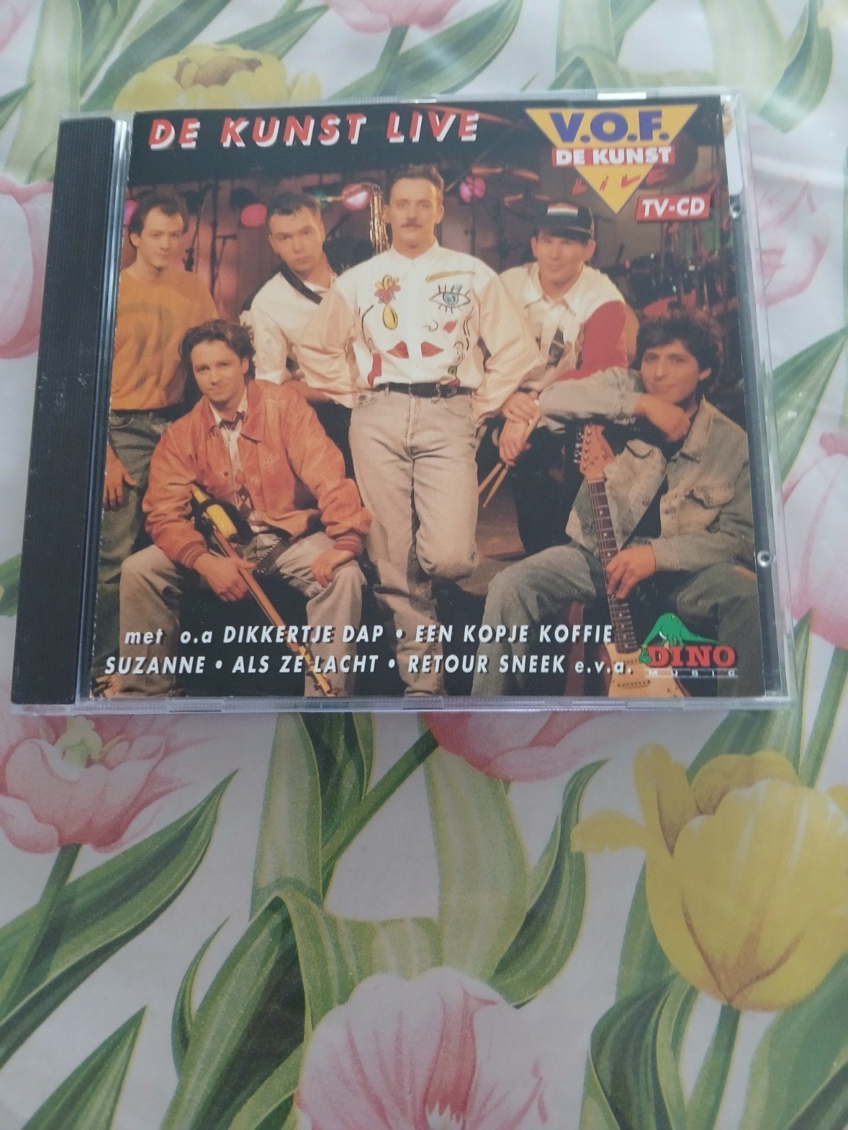V.O.F. De Kunst - De Kunst Live TV-CD, Ophalen of Verzenden, Gebruikt, Pop, Live-album