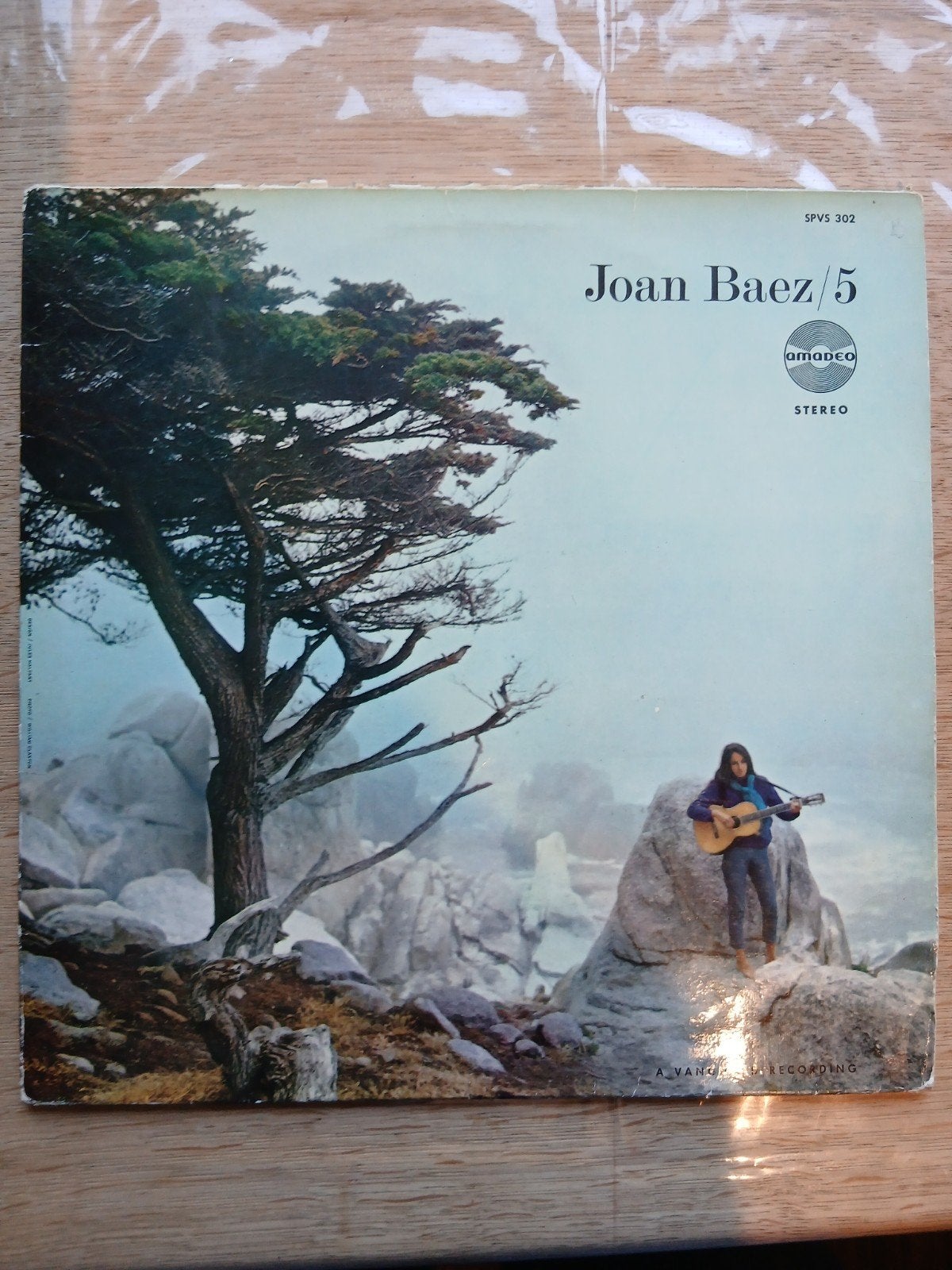 Joan Baez / 5 - Vintage Vinyl LP (Amadeo SPVS 302), Originele persing, Ophalen of Verzenden, Gebruikt, 12 inch