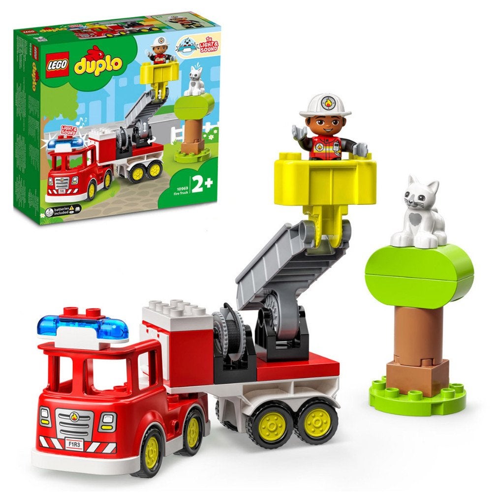 LEGO 10969 Duplo BrandweerAuto 21 delig, Overige thema's, Nieuw, Ophalen of Verzenden, Duplo
