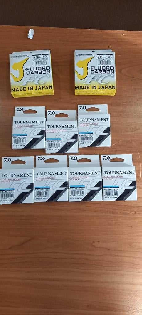 Daiwa Tournament Fluorocarbon 50% korting, Nieuw, Ophalen of Verzenden, Vislijn, Nvt