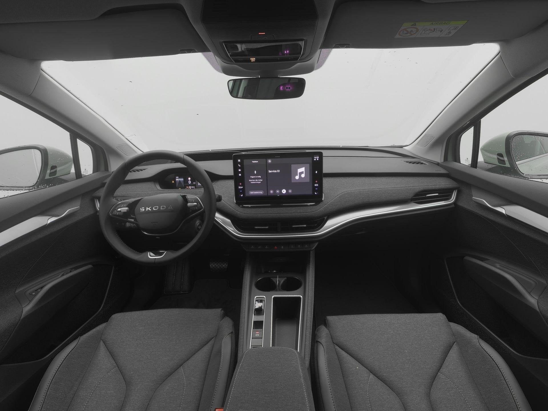 Skoda Elroq 85 Business Edition | Trekhaak | Head-up | Elekt, Auto's, Automaat, Achterwielaandrijving, Leder en Stof, 286 pk