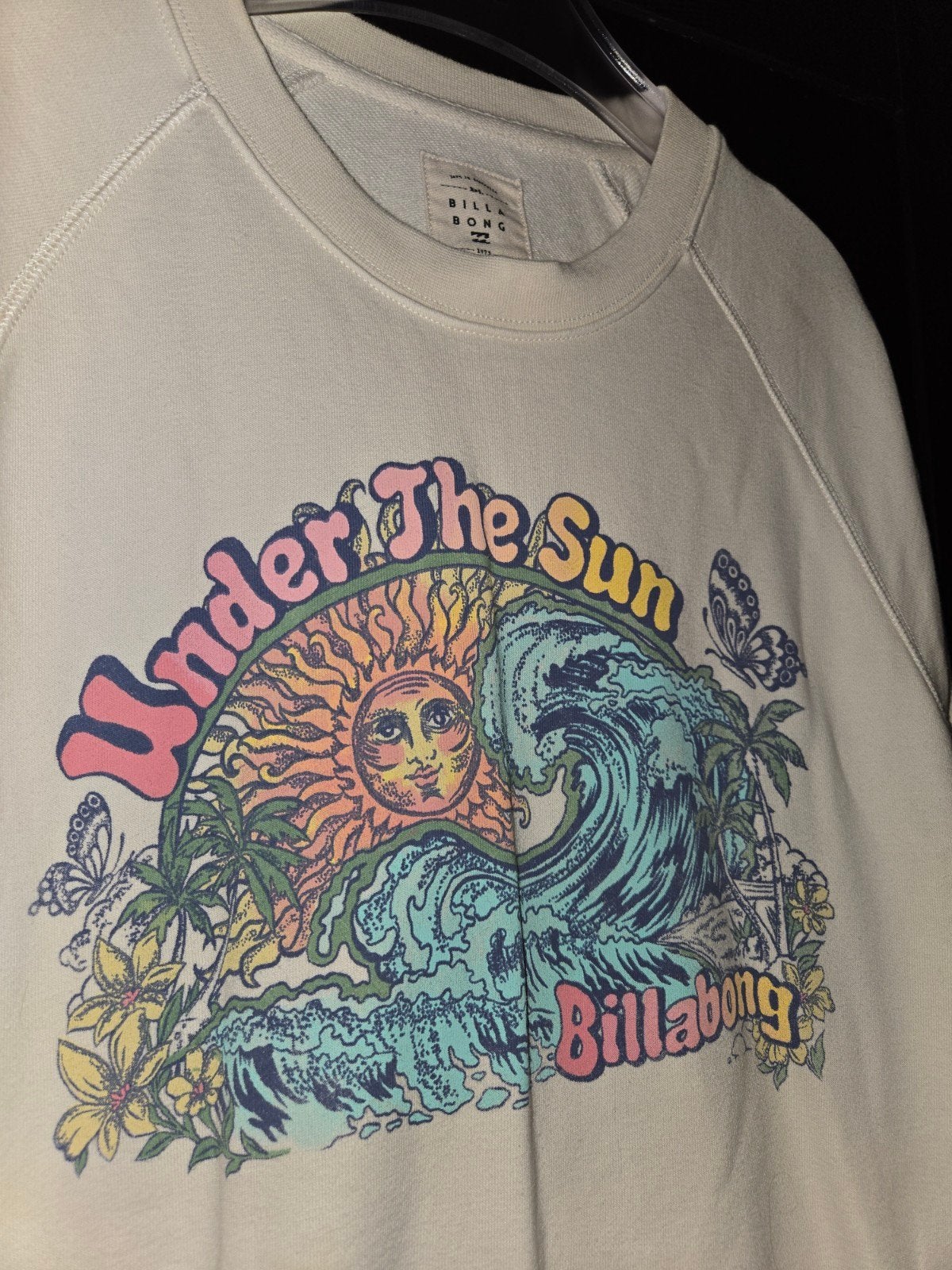 Billabong trui Whimsy surf zon  M katoen, Kleding | Dames, Overige Dameskleding, Billabong, Verzenden, Zo goed als nieuw